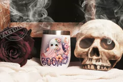 Cute ghost PNG, funny halloween sublimation design Product Image 4
