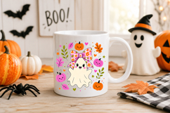ghost clipart, fall bow png, halloween png, cute ghost, autumn clipart, spooky cute, sublimation png, printable png, fall ghost, clipart png