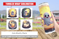 Tumbler Halloween Ghostly Charm Product Image 1