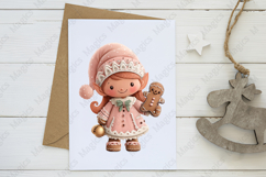 Cute Gingerbread Clipart | Hand-Drawn Christmas Cookies Product Image 3