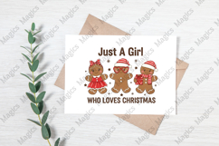 Cute Gingerbread Couple Christmas PNG Product Image 3