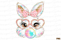 Cute Girl Easter Bunny Png - Girl Easter Bunny PNG Product Image 1