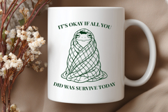 Unhinged Frog SVG Bundle, Funny Sarcastic Quotes Vintage PNG Product Image 2