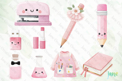 Cute Girly Back To School Clipart Bundle Product Image 7