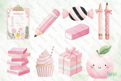 Cute Girly Back To School Clipart Bundle Product Image 9