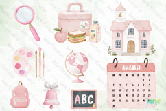 Cute Girly Back To School Clipart Bundle Product Image 8