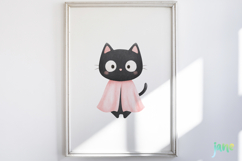 Cute Girly Halloween Clipart Product Image 4