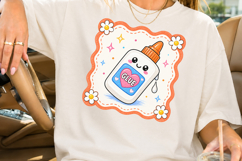 Cute Glue Teacher PNG, Kawaii School Glue Sublimation Product Image 2