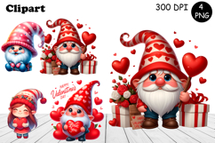 Cute gnome clipart, birthday gnome sublimation Product Image 1