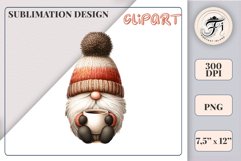 Discover a cozy autumn mood with this cute gnome holding a cup of coffee. Perfect for fall designs, scrapbooking and coffee lovers. PNG with transparent background.