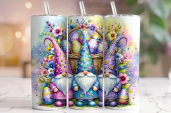 Easter Gnomes Tumbler Wrap, Cute Gnomes Easter Tumbler Wrap Product Image 1