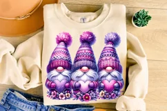 Valentines Day Gnome PNG, Valentine's Day Sublimation, Gnome Product Image 3