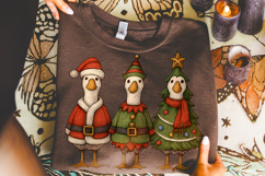 Christmas Goose, Funny Christmas Goose PNG, Merry Christmas Product Image 1