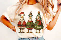 Christmas Goose, Funny Christmas Goose PNG, Merry Christmas Product Image 2