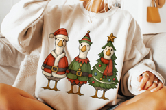 Christmas Goose, Funny Christmas Goose PNG, Merry Christmas Product Image 3