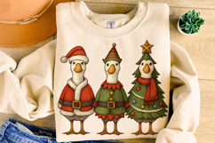 Christmas Goose, Funny Christmas Goose PNG, Merry Christmas Product Image 5