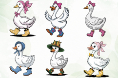 Cute Goose SVG PNG Clipart Product Image 2