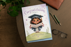 Cute Graduation Kids Cliparts Product Image 8
