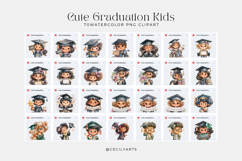 Cute Graduation Kids Cliparts Product Image 2