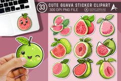 Cute Guava Sticker Bundle Product Image 1