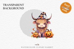 Cute Halloween Baby Highland Cow Clipart PNG Scrapbooking Tale Art Image Watercolor Transparent Print illustration sublimation creepy printable digital watercolor halloween baby highland cow, spooky clipart, Cute nursery, Creepy decoration art image