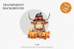 Cute Halloween Baby Highland Cow Clipart PNG Scrapbooking Tale Art Image Watercolor Transparent Print illustration sublimation creepy printable digital watercolor halloween baby highland cow, spooky clipart, Cute nursery, Creepy decoration art image