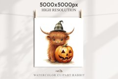 Cute Halloween Baby Highland Cow Clipart PNG Scrapbooking Tale Art Image Watercolor Transparent Print illustration sublimation creepy printable digital watercolor halloween baby highland cow, spooky clipart, Cute nursery, Creepy decoration art image
