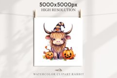 Cute Halloween Baby Highland Cow Clipart PNG Scrapbooking Tale Art Image Watercolor Transparent Print illustration sublimation creepy printable digital watercolor halloween baby highland cow, spooky clipart, Cute nursery, Creepy decoration art image