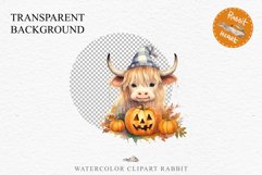 Cute Halloween Baby Highland Cow Clipart PNG Scrapbooking Tale Art Image Watercolor Transparent Print illustration sublimation creepy printable digital watercolor halloween baby highland cow, spooky clipart, Cute nursery, Creepy decoration art image