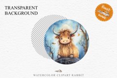 Cute Halloween Baby Highland Cow Clipart PNG Scrapbooking Tale Art Image Watercolor Transparent Print illustration sublimation creepy printable digital watercolor halloween baby highland cow, spooky clipart, Cute nursery, Creepy decoration art image