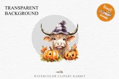 Cute Halloween Baby Highland Cow Clipart PNG Scrapbooking Tale Art Image Watercolor Transparent Print illustration sublimation creepy printable digital watercolor halloween baby highland cow, spooky clipart, Cute nursery, Creepy decoration art image
