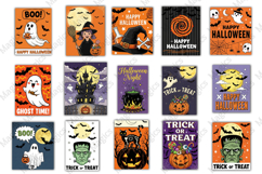 Cute Halloween Card Sublimation Bundle Product Image 2