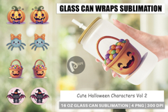 Glass Can Cute Halloween Product Image 1