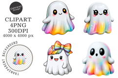 Cute Halloween Clipart PNG Product Image 1