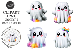 Cute Halloween Clipart PNG Product Image 1