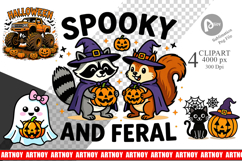 Cute Halloween Clipart Product Image 1
