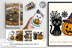 Cute Halloween Digital Paper Product Image 1