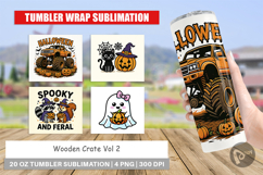 Cute Halloween Tumbler Product Image 1
