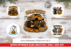 Cute Halloween Wind Spinner Product Image 1