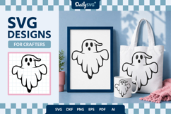 Halloween Ghost SVG Product Image 1