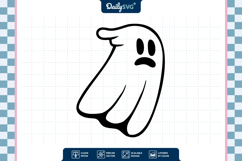Halloween Ghost SVG Product Image 3