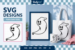 Halloween Ghost SVG Product Image 1
