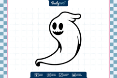 Halloween Ghost SVG Product Image 3