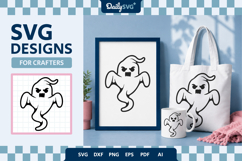 Halloween Ghost SVG Product Image 1