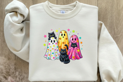 Cute Halloween Ghost Animal PNG Product Image 3