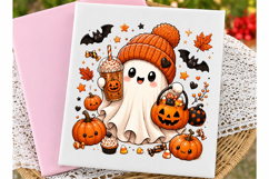 Cute Halloween Ghost PNG Product Image 1