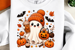 Cute Halloween Ghost PNG Product Image 2