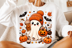 Cute Halloween Ghost PNG Product Image 3