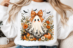 Cute Halloween Ghost Png Product Image 3