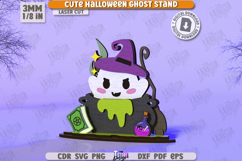 Cute Ghost Laser Cut |Halloween Characters | Good Ghost| CNC Product Image 1